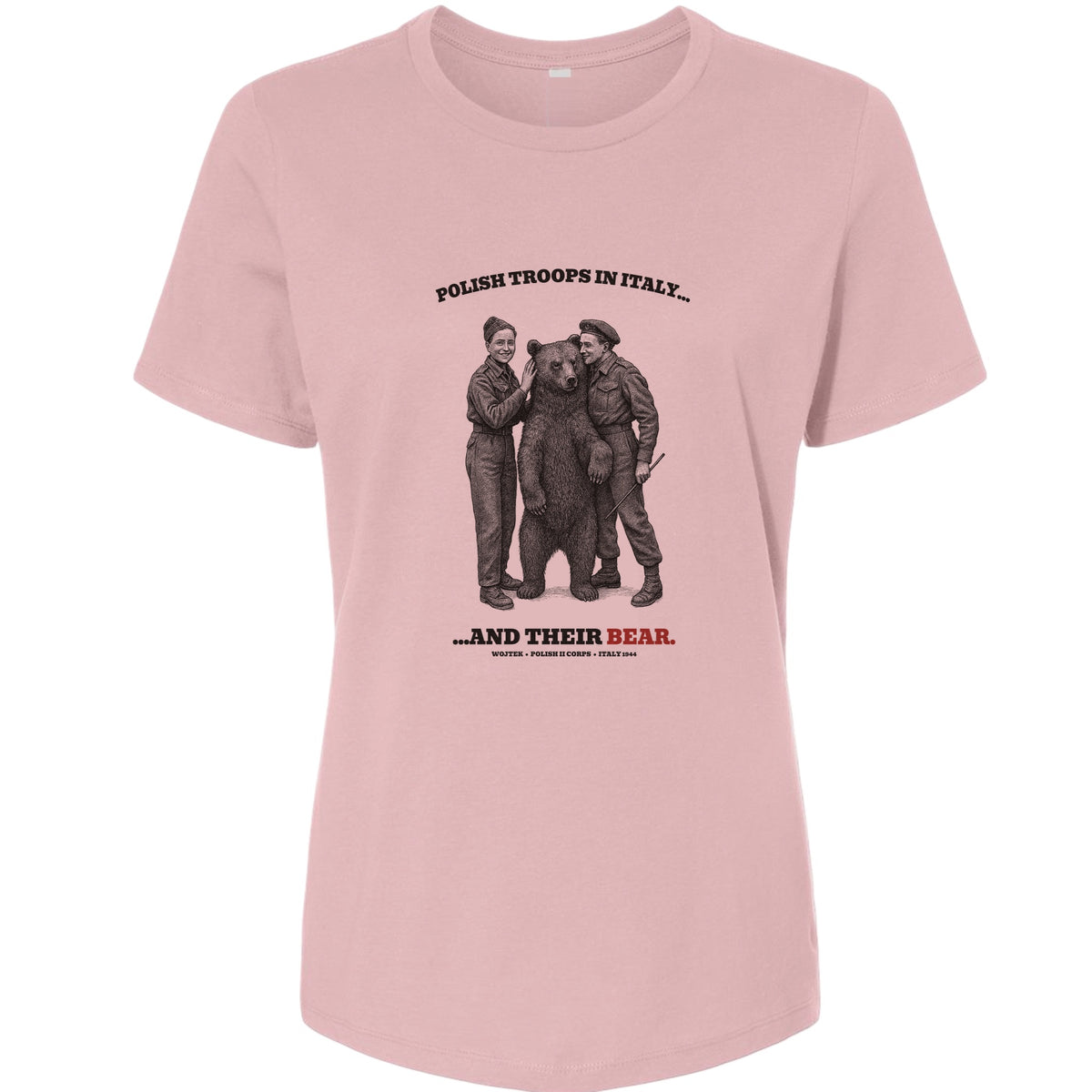 Wojtek Polish Troops Italy Women's T-Shirt