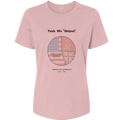 Yeah We Helped Arsenal of Democracy Women's T-Shirt