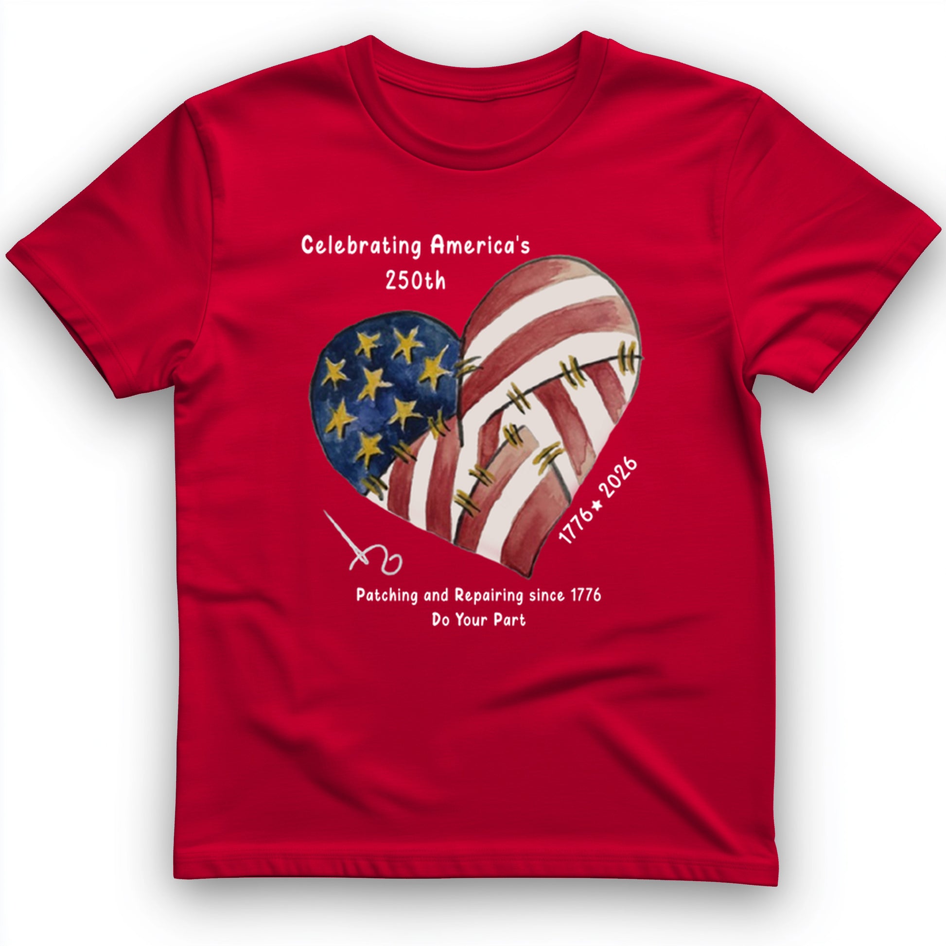 250th Heart T-Shirt