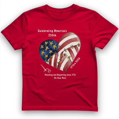 250th Heart T-Shirt