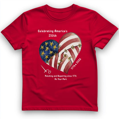 250th Heart T-Shirt