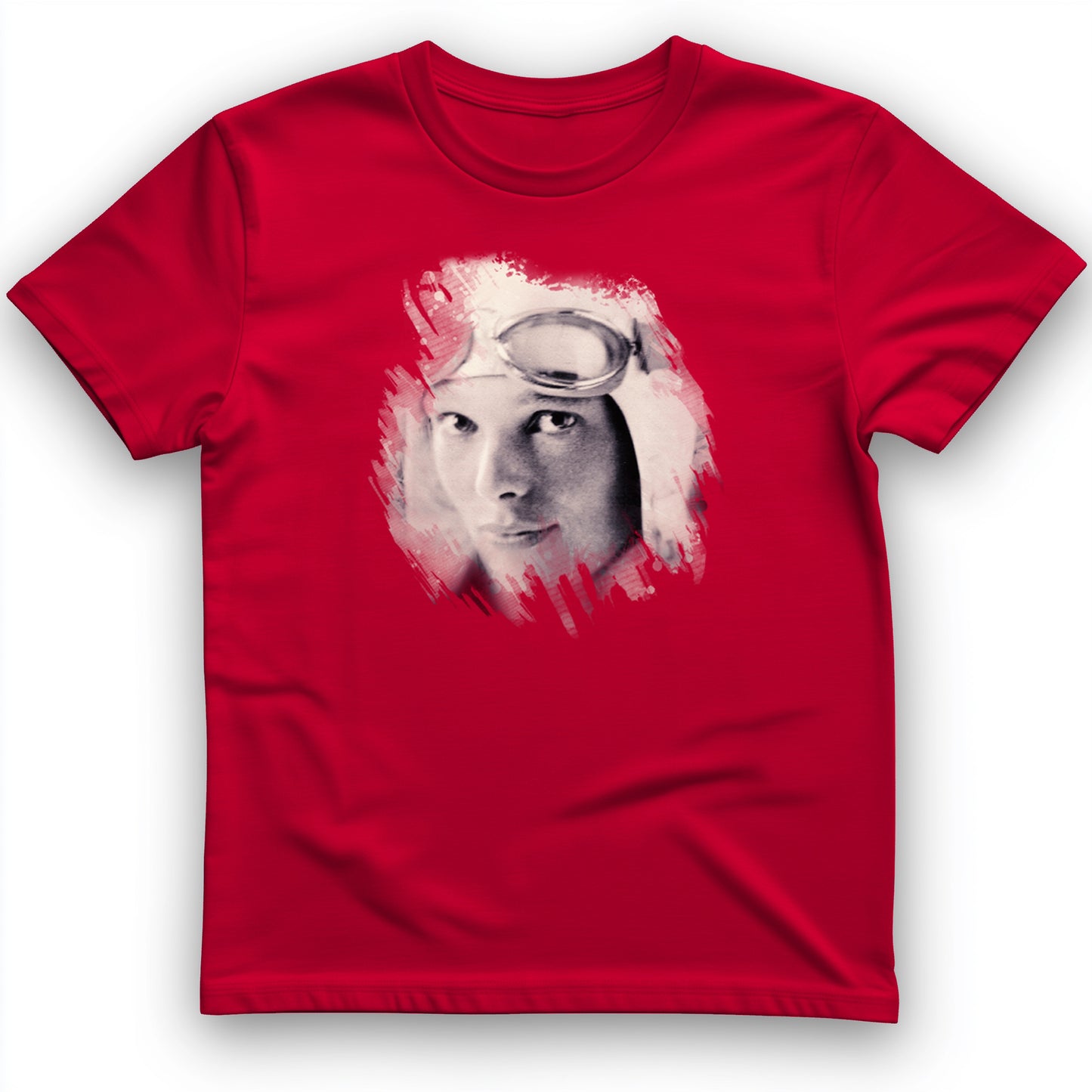 Amelia Earhart in Color T- Shirt