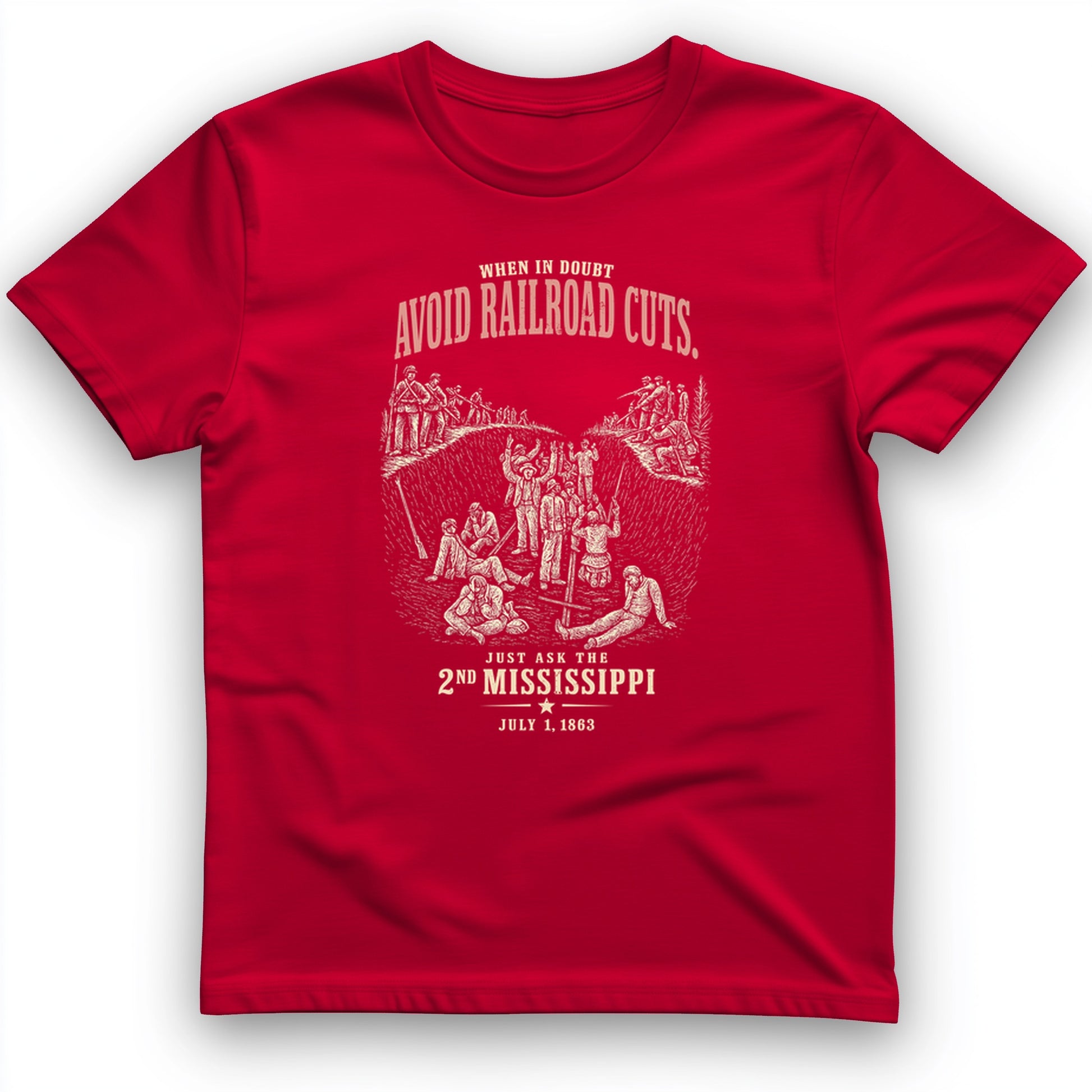 Avoid Railroad Cuts T-Shirt