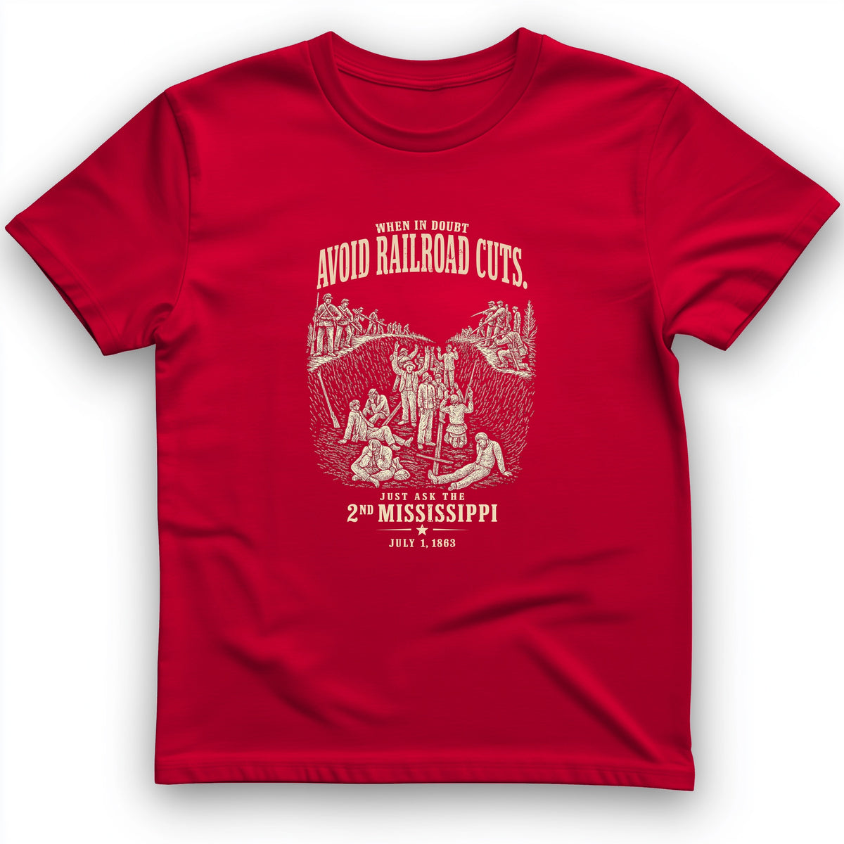 Avoid Railroad Cuts T-Shirt