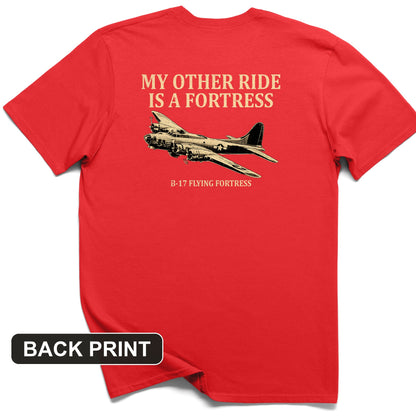 B-17 Back Print T-Shirt