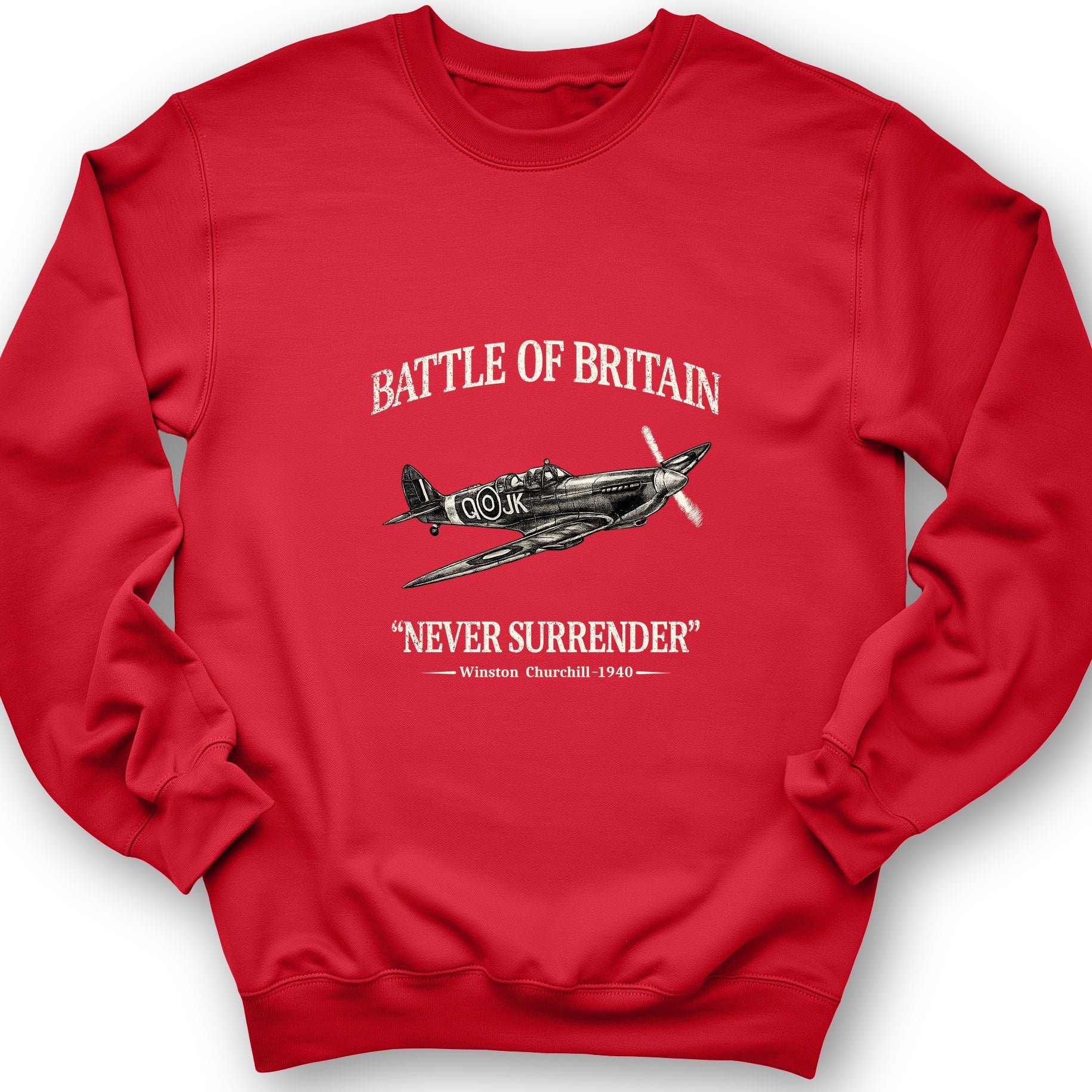 Battle of Britain Never Surrender Sweatshirt