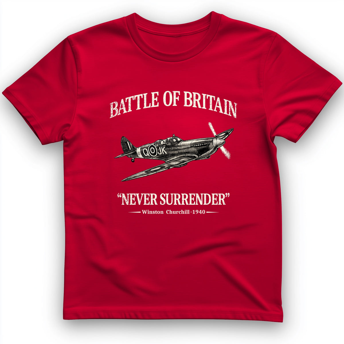 Battle of Britain Never Surrender T-Shirt