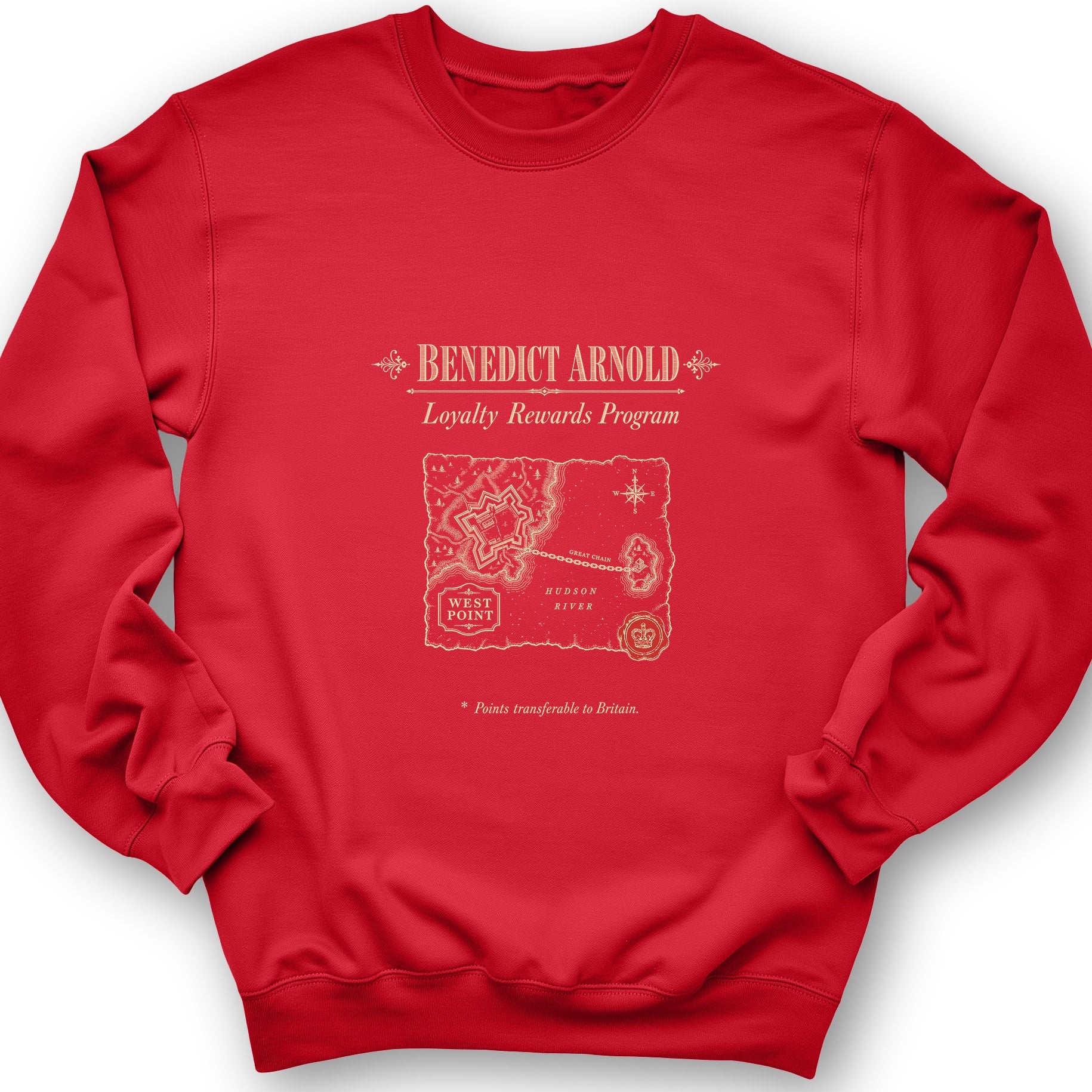 Benedict Arnold Loyalty Rewards Program Sweatshirt