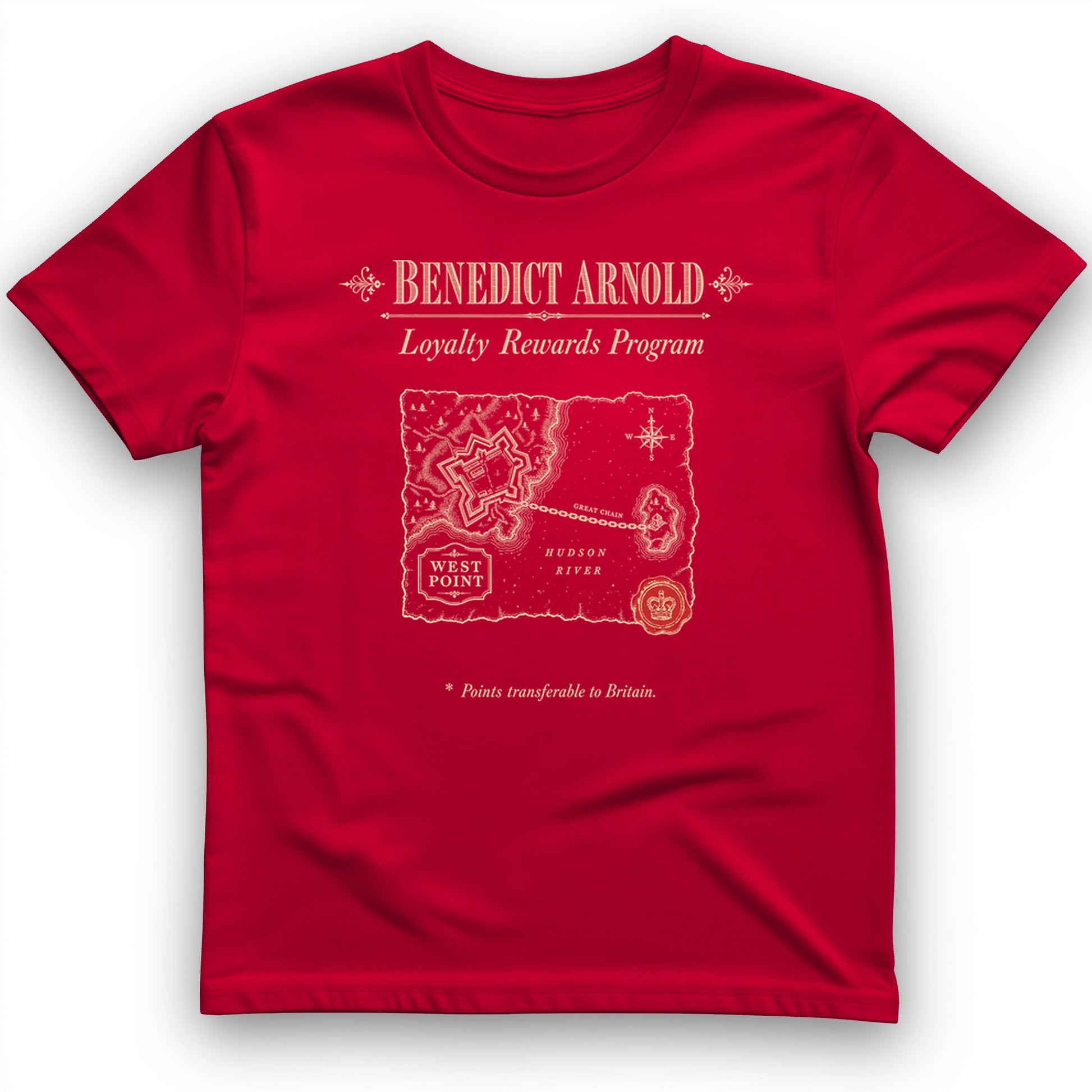 Benedict Arnold Loyalty Rewards Program T-Shirt