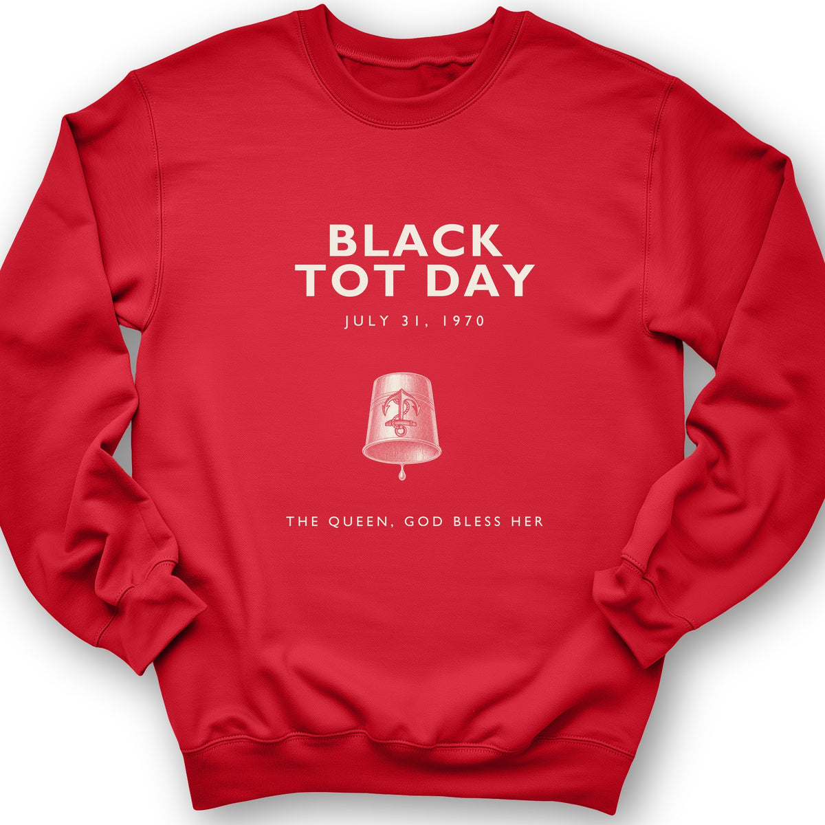 Black Tot Day Sweatshirt