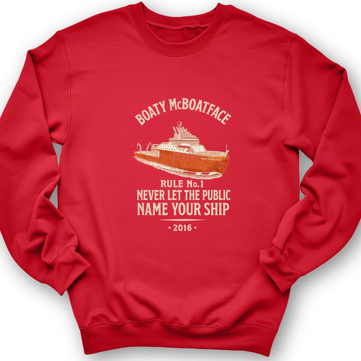 Boaty McBoatface Crewneck