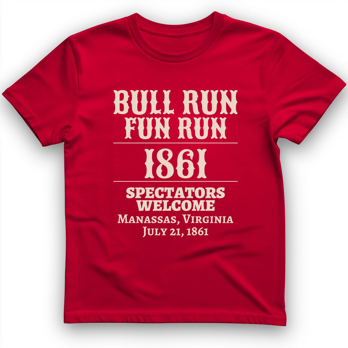 Bull Run Fun Run 1861 T-Shirt