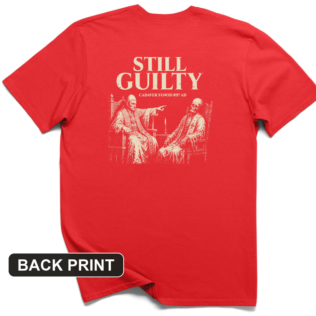 Cadaver Synod Back Print T-Shirt