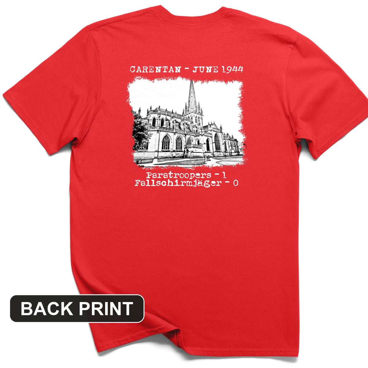Carentan Back Print T-Shirt