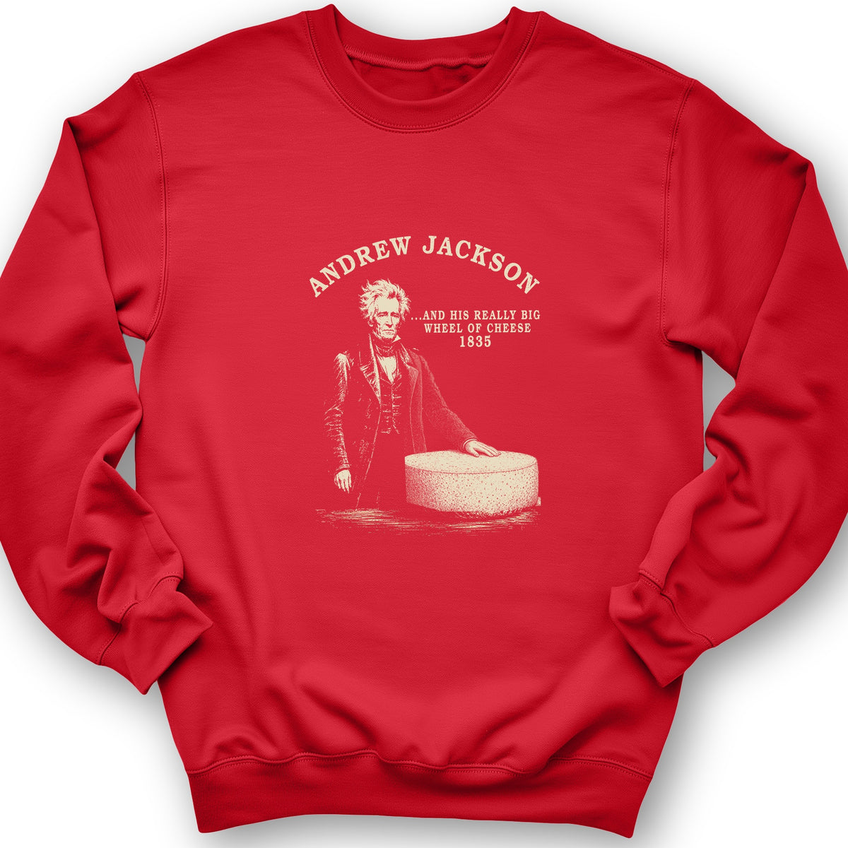 Cheese Wheel Crewneck