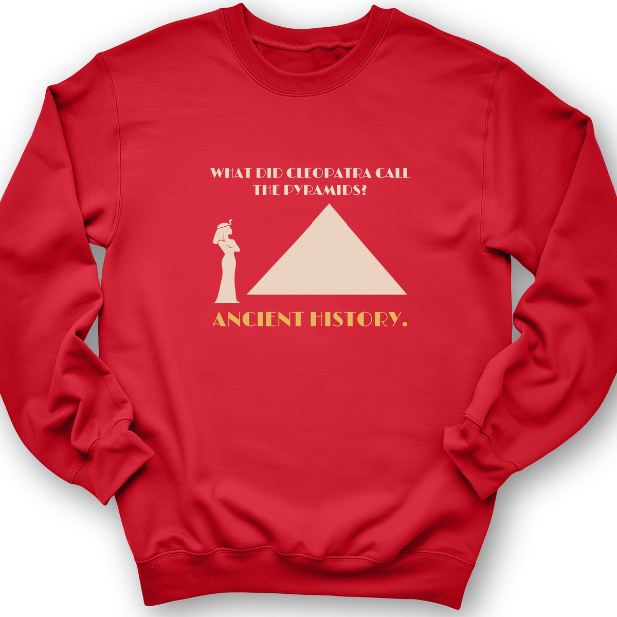 Cleopatra Ancient History Crewneck