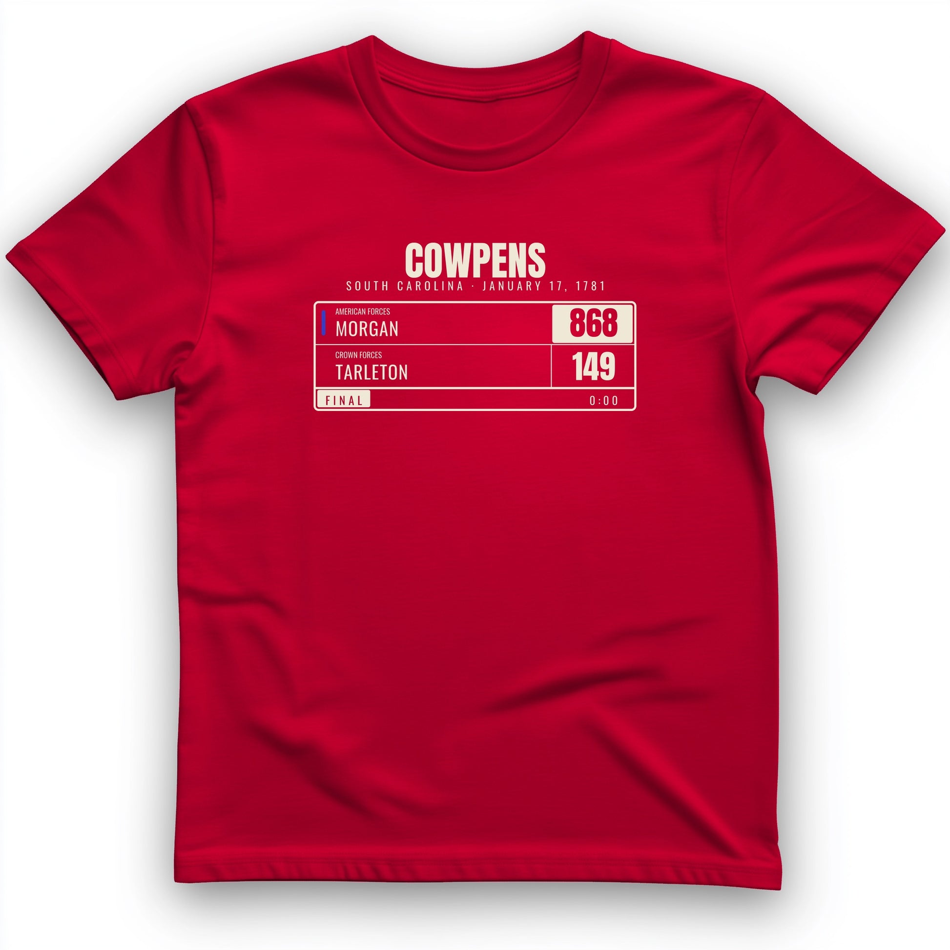 Cowpens Scoreboard T-Shirt