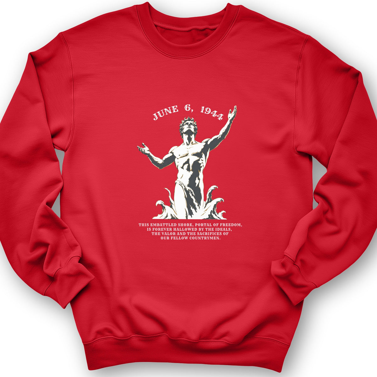 Dday Statue Crewneck
