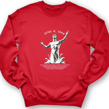 Dday Statue Crewneck