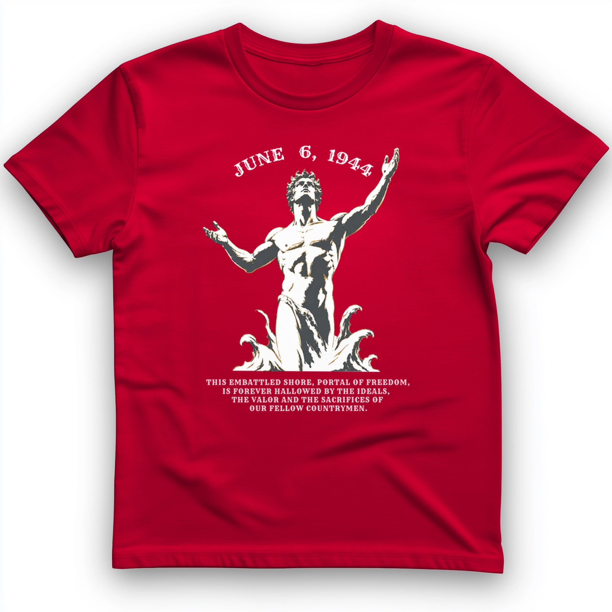 Dday Statue T-Shirt