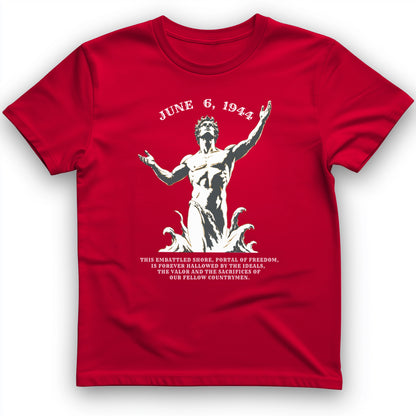 Dday Statue T-Shirt