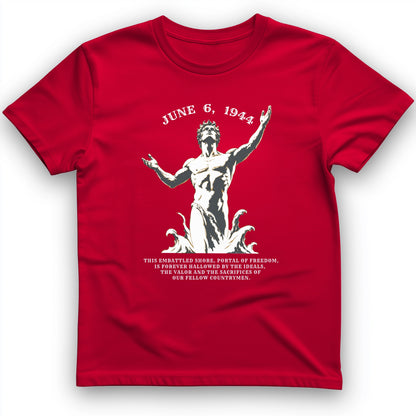 Dday Statue T-Shirt