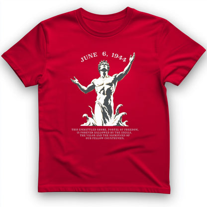Dday Statue T-Shirt
