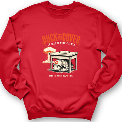 Duck And Cover Crewneck