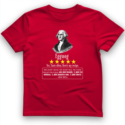 Eggnog George Washington T-Shirt