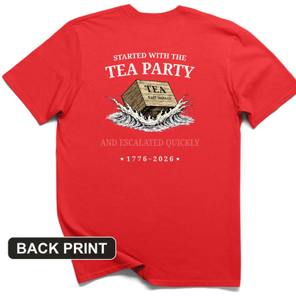 Escalated Quickly Back Print T-Shirt