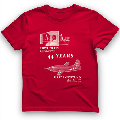 First To Fly - First Past Sound T-Shirt