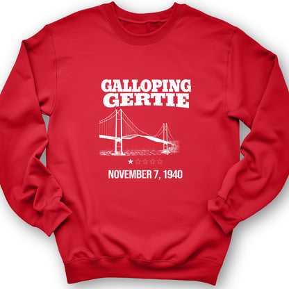 Galloping Gertie Crewneck