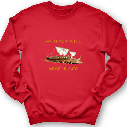 Greek Trireme Crewneck