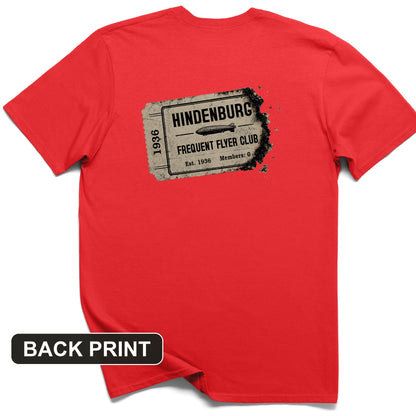 Hindenburg Back Print T-Shirt