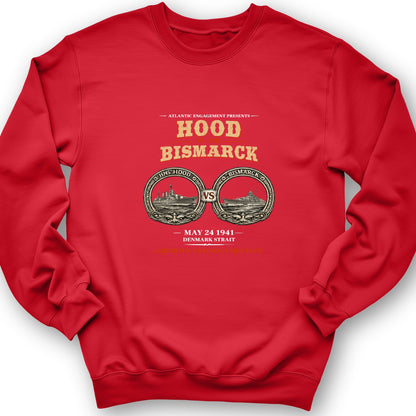 Hood vs Bismarck Crewneck