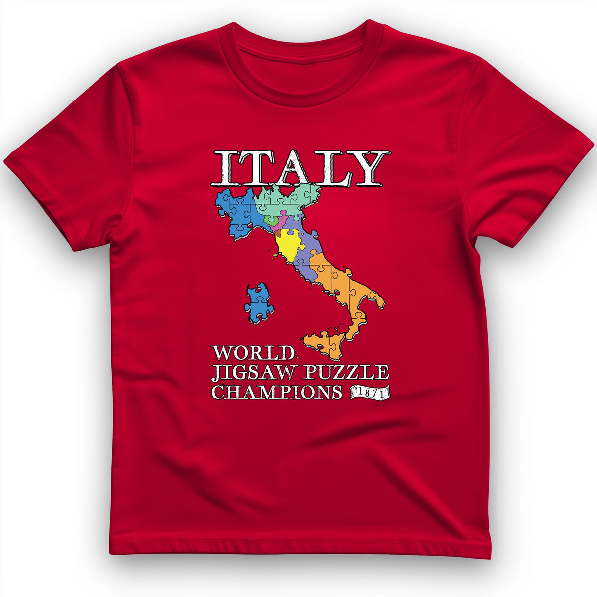 Italy Jigsaw Puzzle T-Shirt