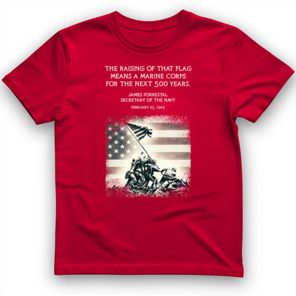 Iwo Jima Flag T-Shirt