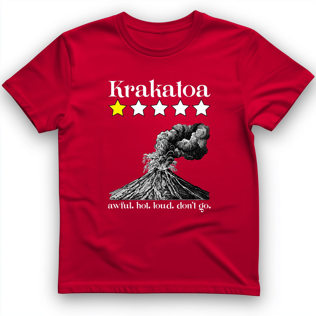 Krakatoa 1 Star T-Shirt