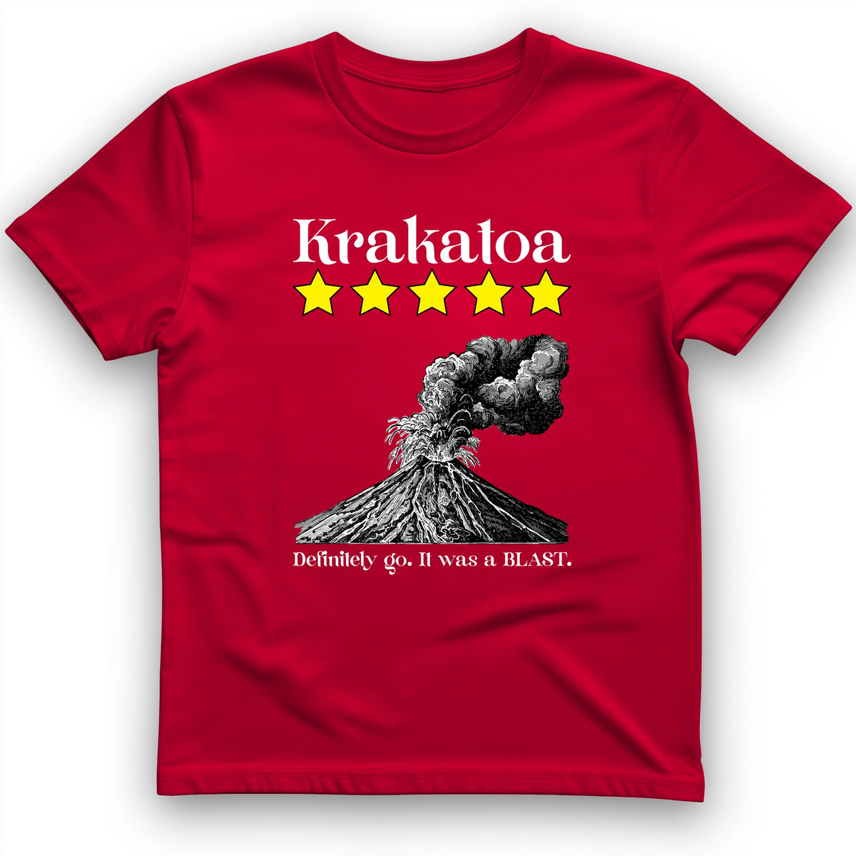 Krakatoa 5 Star T-Shirt