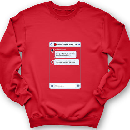 Left the Chat Sweatshirt