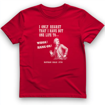 Nathan Hale Whoa Hang On T-Shirt