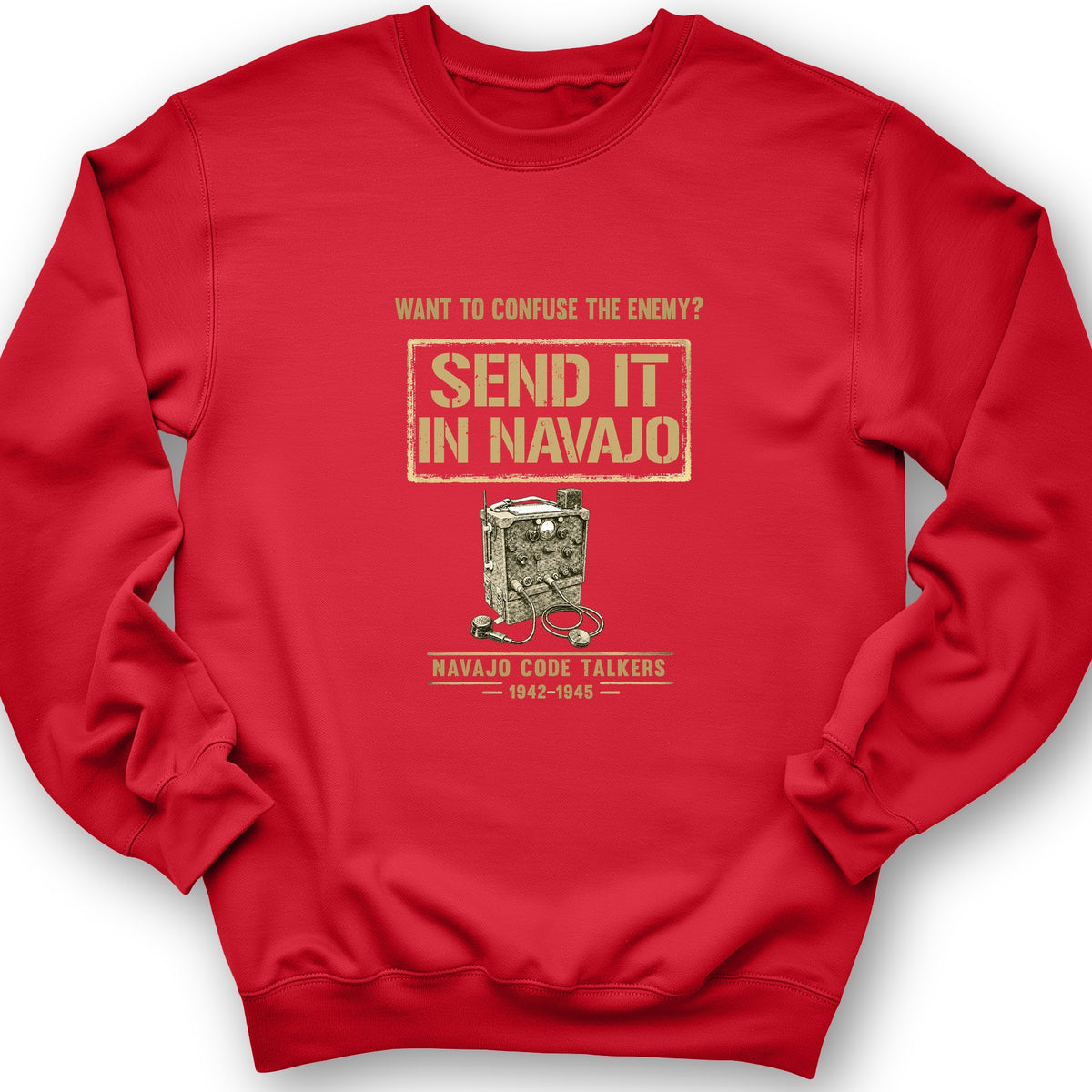 Navajo Code Talkers Crewneck