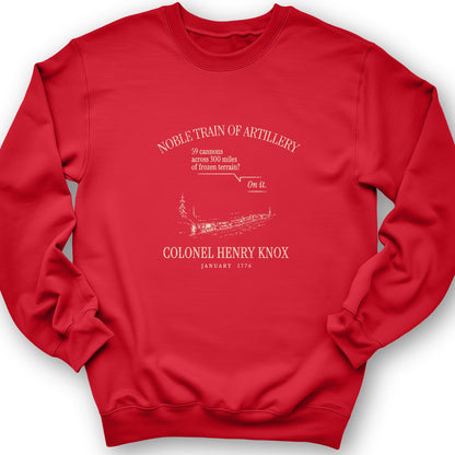Noble Train of Artillery Crewneck