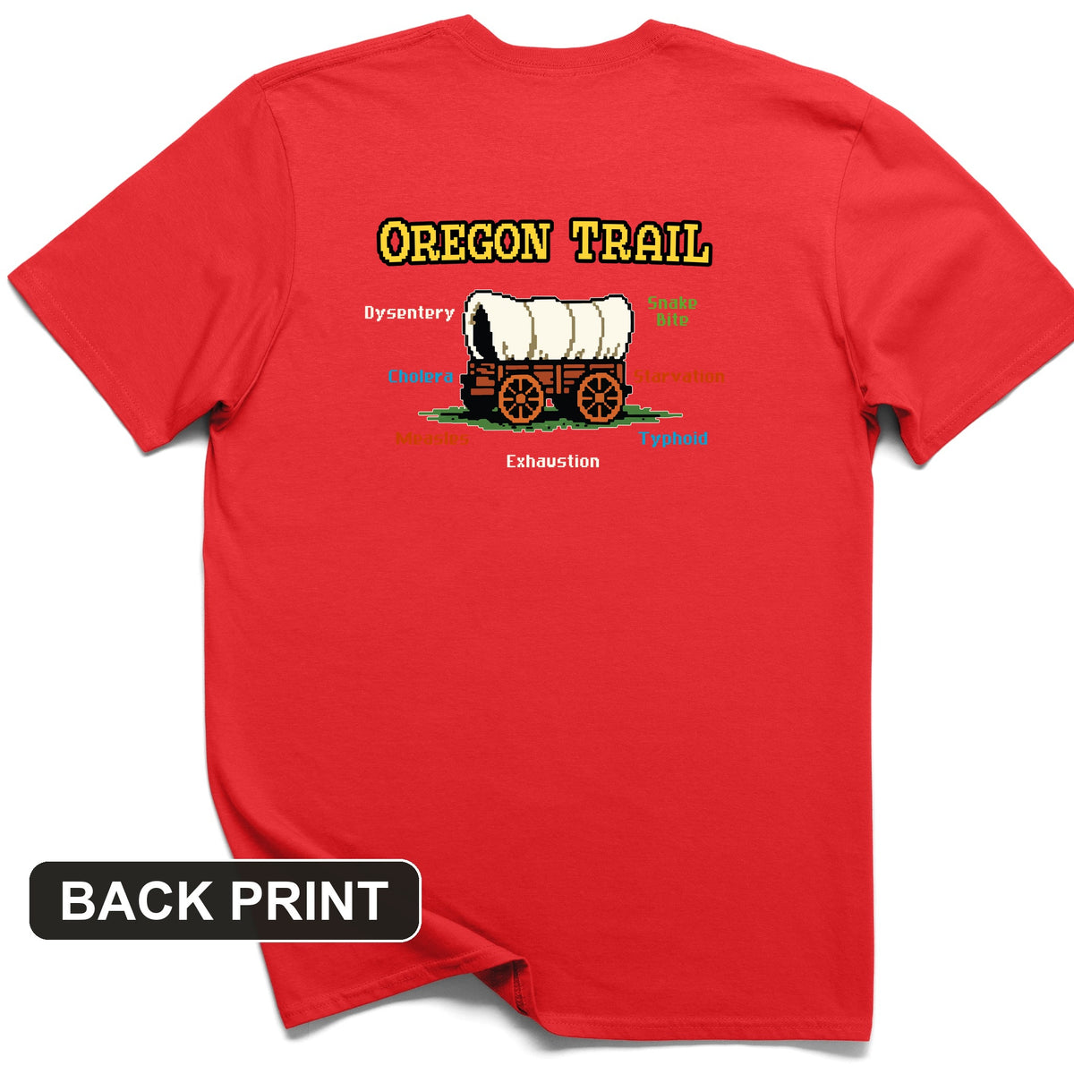 Oregon Trail Back Print T-Shirt