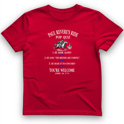 Paul Revere Quiz T-Shirt