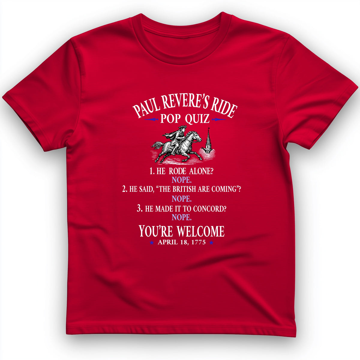 Paul Revere Quiz T-Shirt