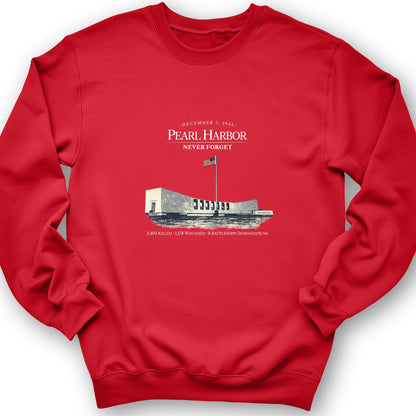 Pearl Harbor - Never Forget Crewneck