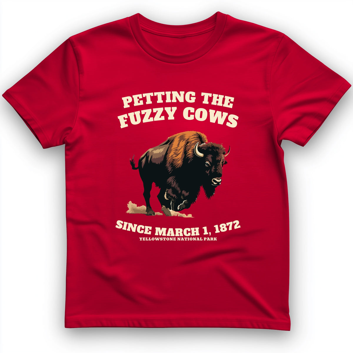 Petting The Fuzzy Cows T-Shirt