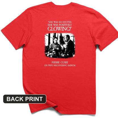 Pierre Curie Back Print T-Shirt
