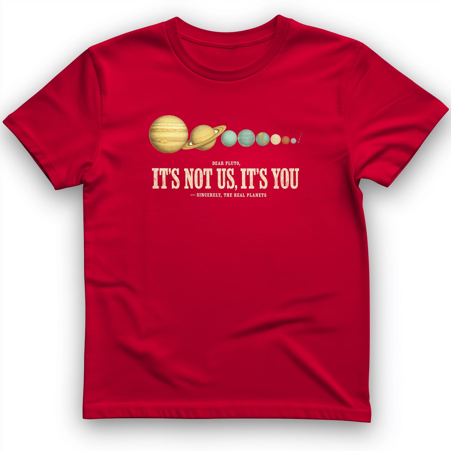 Pluto Its Not Us Its You T-Shirt